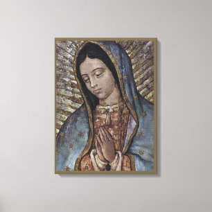 UNSERE DAME OF GUADALUPE LEINWANDDRUCK