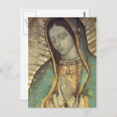 UNSERE DAME OF GUADALUPE POSTKARTE (Vorne/Hinten)