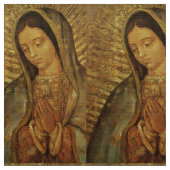Unsere Dame Of Guadalupe Stoff (Nahaufnahme)