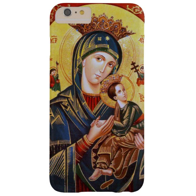 UNSERE DAME OF PERPETUAL HELP ICON Case-Mate iPhone HÜLLE (Rückseite)