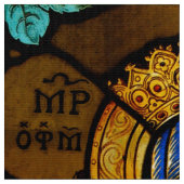 Unsere Dame Of Perpetual Help Stoff (Nahaufnahme)