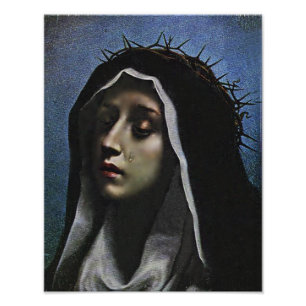 UNSERE DAME OF SORROWS FOTODRUCK