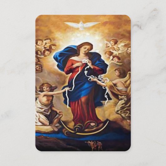 Unsere Dame ohne Knochen Begleitkarte (Vorderseite)