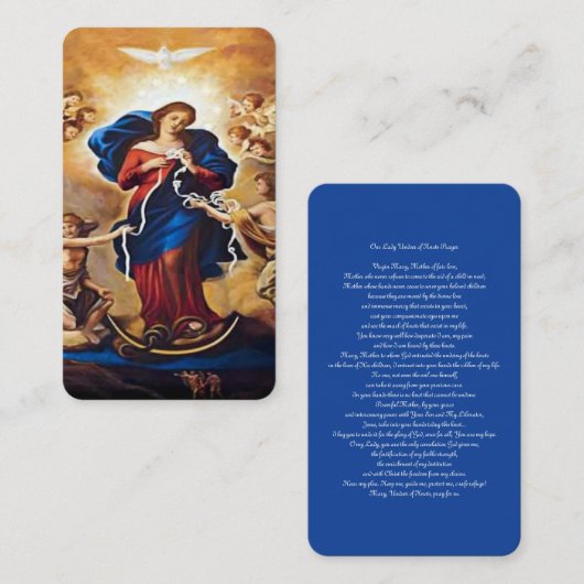 Unsere Dame ohne Knochen Begleitkarte (Vorne/Hinten)