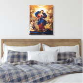 Unsere Dame ohne Knochen Leinwanddruck (Insitu (Schlafzimmer))