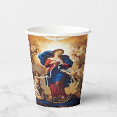 Unsere Dame ohne Knochen Pappbecher (Vorderseite)