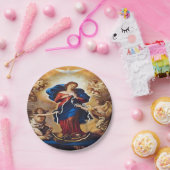 Unsere Dame ohne Knochen Pappteller (Party)