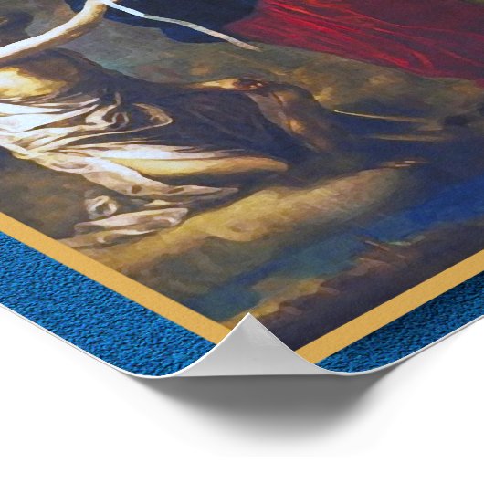 Unsere Dame ohne Knochen Poster (Ecke)