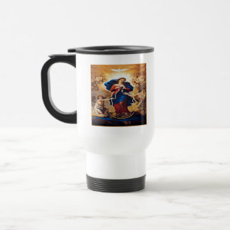 Unsere Dame ohne Knochen Reisebecher