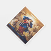 Unsere Dame ohne Knochen Serviette (Ecke)