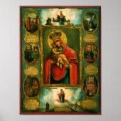 Unsere Dame Pochaev Poster (Vorne)