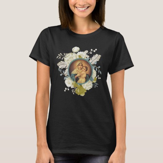 Unsere Dame Schoenstatt Mater Admirabilis gesegnet T-Shirt (Vorderseite)
