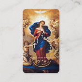 Unsere Dame Undoer des Gebets der Knochen Begleitkarte (Vorderseite)