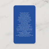 Unsere Dame Undoer des Gebets der Knochen Begleitkarte (Rückseite)