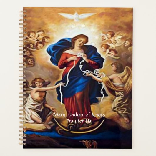 Unsere Dame Undoer des Gebets der Knochen Planer (Vorderseite)