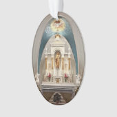 Unsere Dame vom Karmel mit dem Baby Jesus Ornament (Vorderseite)