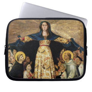 Unsere Dame von Anmut und die Meister des Laptopschutzhülle