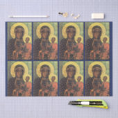 Unsere Dame von Czestochowa Seidenpapier (Handwerk)