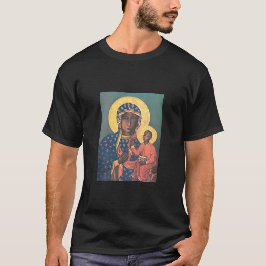 Unsere Dame von Czestochowa T-Shirt (Vorderseite)