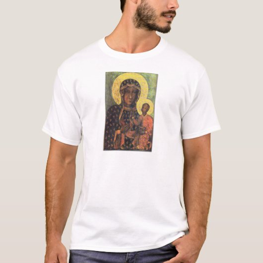 Unsere Dame von Czestochowa T-Shirt (Vorderseite)
