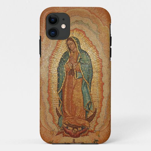 Unsere Dame von Fall Guadalupes IPhone Case-Mate iPhone Hülle (Rückseite)