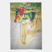 Unsere Dame von Fatima 1917 Geschirrtuch (Vertikal)