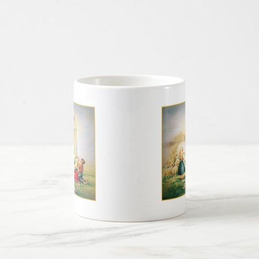 Unsere Dame von Fatima 1917 Kaffeetasse (Mittel)