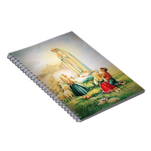 Unsere Dame von Fatima 1917 Notizblock