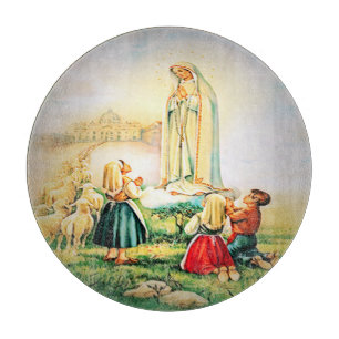 Unsere Dame von Fatima 1917 Schneidebrett