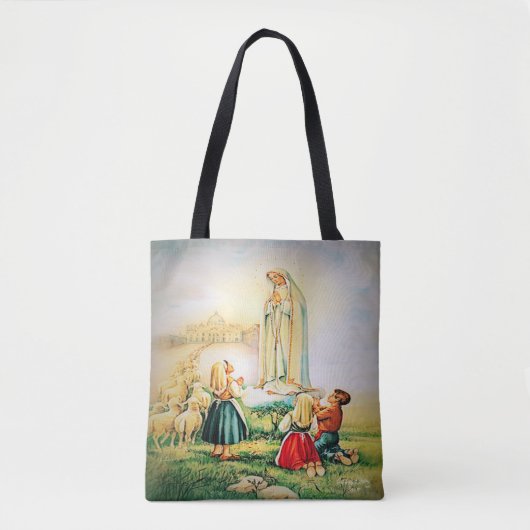 Unsere Dame von Fatima 1917 Tasche (Vorderseite)