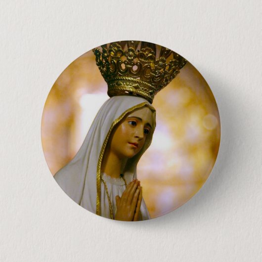 Unsere Dame von Fatima Button (Vorderseite)