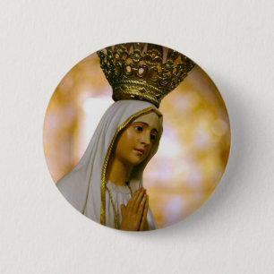Unsere Dame von Fatima Button
