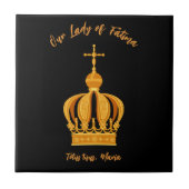 Unsere Dame von Fatima Fliese (Vorderseite)