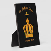 Unsere Dame von Fatima Fotoplatte (Seite)