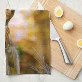 Unsere Dame von Fatima Geschirrtuch (Viertel Falte)