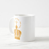 Unsere Dame von Fatima Kaffeetasse (Vorderseite Links)