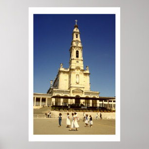 Unsere Dame von Fatima-Kirche, Lissabon Portugal Poster