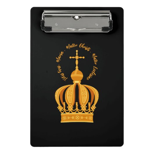 Unsere Dame von Fatima Mini Klemmbrett (Vorderseite)