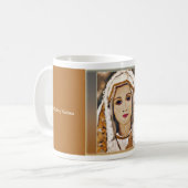Unsere Dame von Fatima-Tasse Kaffeetasse (Vorderseite Links)