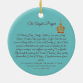 Unsere Dame von Fatima und die drei Hirten Keramik Ornament (Hinten)