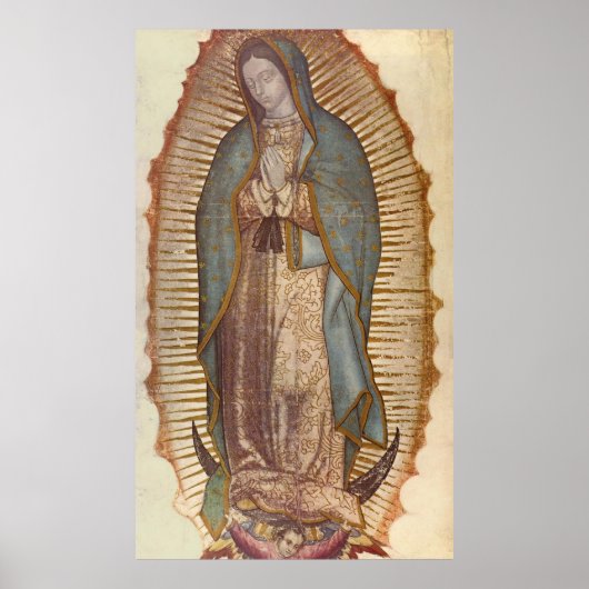 Unsere Dame von Guadalupe 36" x 60" Poster (Vorne)