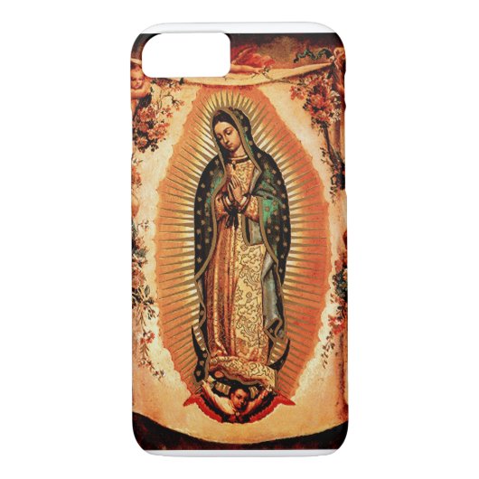 Unsere Dame von Guadalupe-Abdeckung Case-Mate iPhone Hülle (Rückseite)
