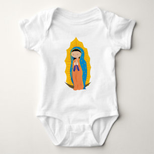 Unsere Dame von Guadalupe Baby Strampler