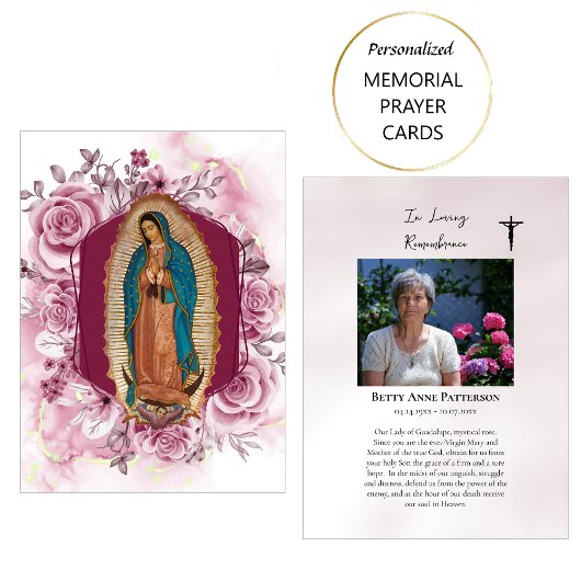 Unsere Dame von Guadalupe, Beerdigung der mystisch Platzkarte
