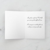 Unsere Dame von Guadalupe Beileid Beileid Karte (Innenseite)