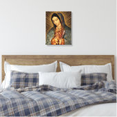 Unsere Dame von Guadalupe, ein ehrenvolles Bild Leinwanddruck (Insitu (Schlafzimmer))