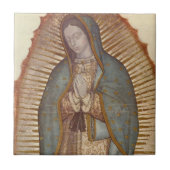 unsere Dame von Guadalupe Fliese (Vorderseite)