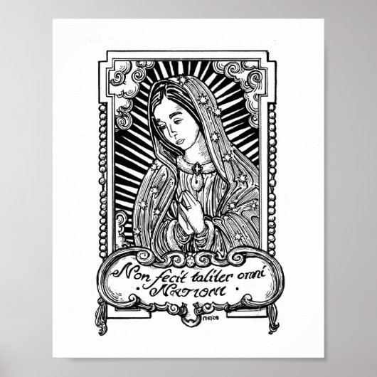 Unsere Dame von Guadalupe (II) Poster (Vorne)