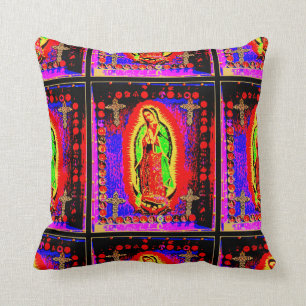Unsere Dame von Guadalupe-Kissen Kissen