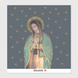 Unsere Dame von Guadalupe, maßgeschneiderte Vinyl- Aufkleber